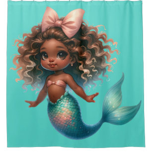 "Kleinkind Mermaid Delight" Duschvorhang