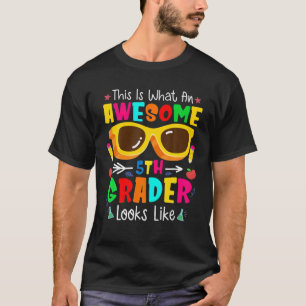 Kleinkind nach 5. Klasse Phantastisch Fünfte Gra T-Shirt