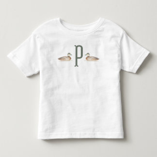 Kleinkind Personalisiert Mallard Duck T - Shirt