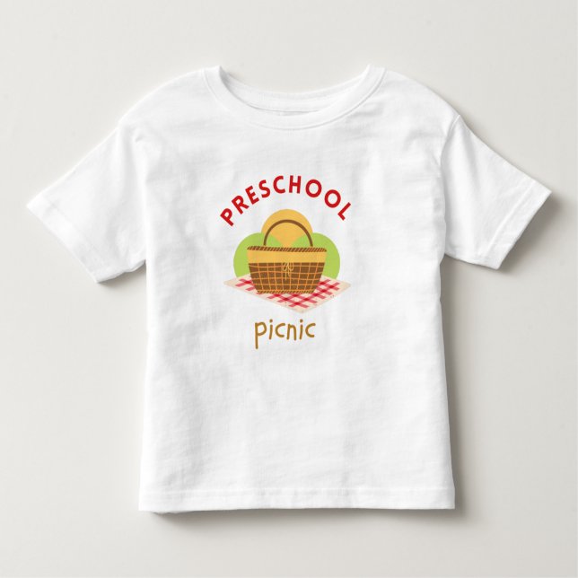 Kleinkind Preschool Picnic T - Shirt (Vorderseite)