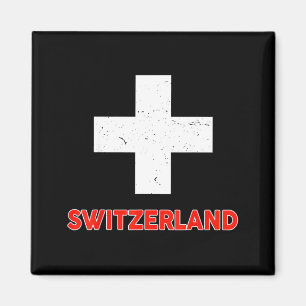 Kleinkind Schweizer-Shirt Schweiz Flagge Baby Kind Magnet