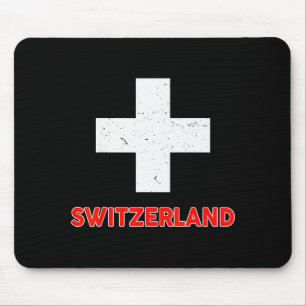 Kleinkind Schweizer-Shirt Schweiz Flagge Baby Kind Mousepad