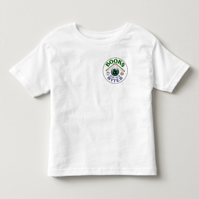 Kleinkind-Shirt mit Logo und Watercolors Kleinkind T-shirt (Vorderseite)