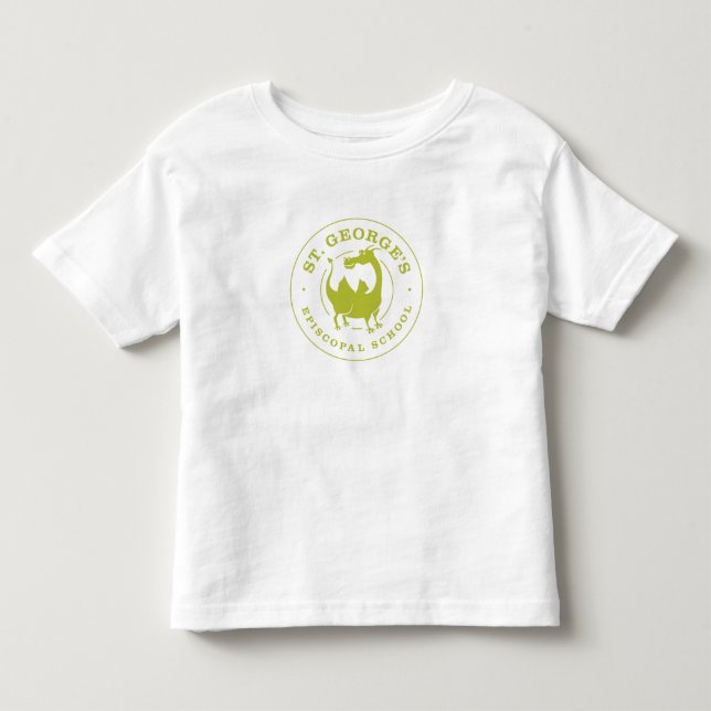 Kleinkind-St George Logo-T-Shirt Kleinkind T-shirt (Vorderseite)