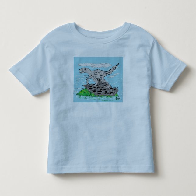Kleinkind T - Shirt: Dinosaurier T-shirt (Vorderseite)