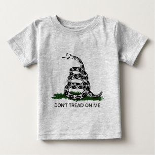 KLEINKIND T-SHIRT: GADSDEN REVOLUTIONSFLAGE BABY T-SHIRT