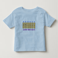 Kleinkind-T - Shirt Gitarre ABCs