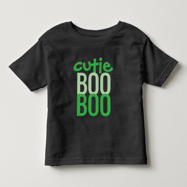Kleinkind T-Shirt: HALLOWEEN Cutie Boo #1 Kleinkind T-shirt (Vorderseite)