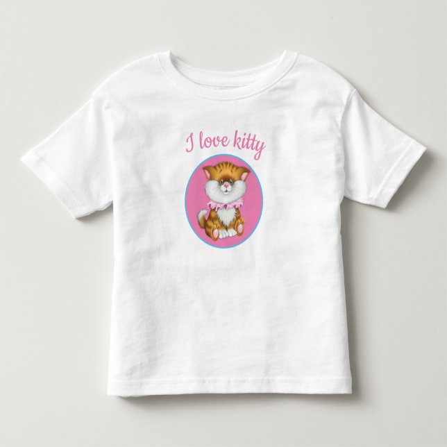 Kleinkind T - Shirt-Kitty Kleinkind T-shirt (Vorderseite)