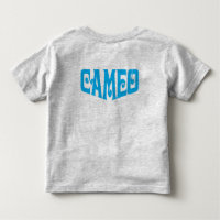 Kleinkind-T - Shirt mit blauem Miniatur-Logo