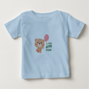 Kleinkind T - Shirt mit dem Text "Lucky Klein Typ