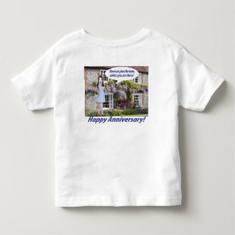Kleinkind-Tee. Alles Gute zum Jahrestag. Kleinkind T-shirt