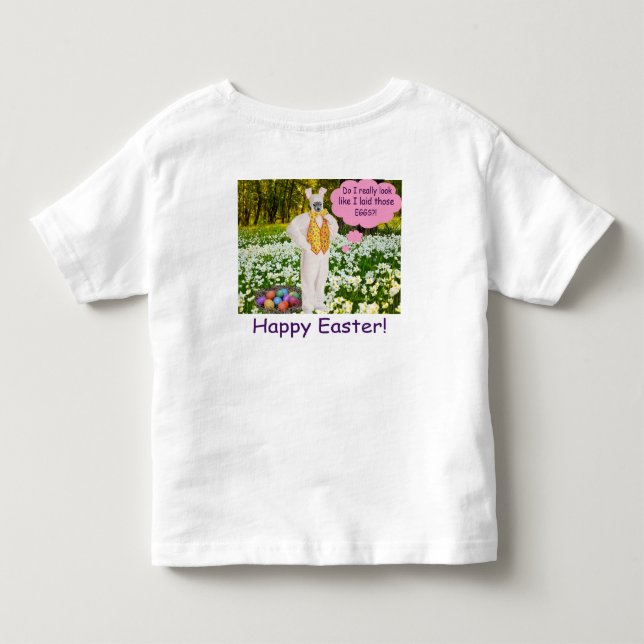 Kleinkind-Tee. Happy Oaster. klipspringt/sonnig Kleinkind T-shirt (Rückseite)