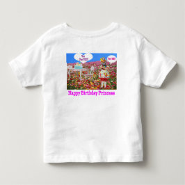 Kleinkind-Tee. Herzlichen Glückwunsch zum Geburtst Kleinkind T-shirt