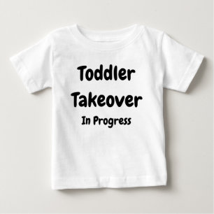 Kleinkind Übernahme Baby T-shirt