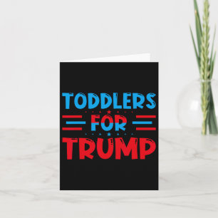 Kleinkinder für Trump töten Trump 2024 1 Karte