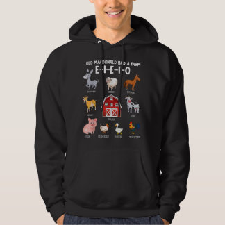 Kleinkinder in landwirtschaftlichen Tieren Alte Ma Hoodie