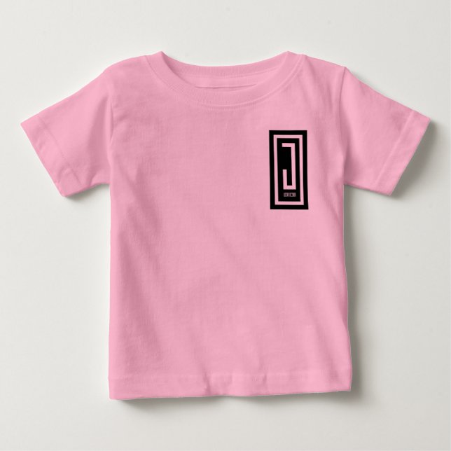 Kleinkinder j Verschleiß Design langen Ärmel T Baby T-shirt (Vorderseite)