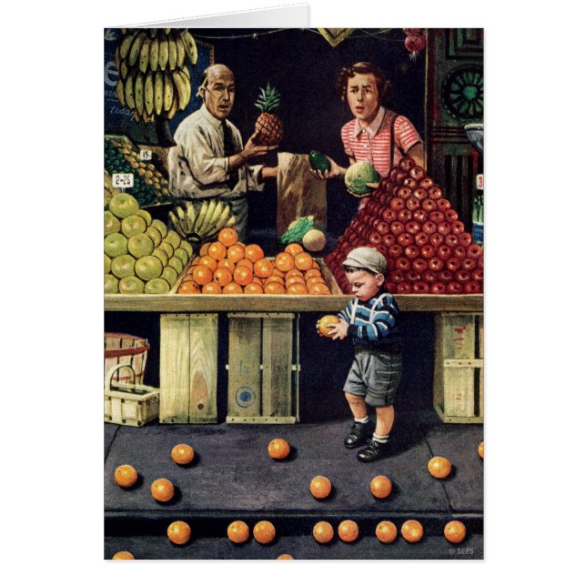 Kleinkinder und Orangen (Vorne)