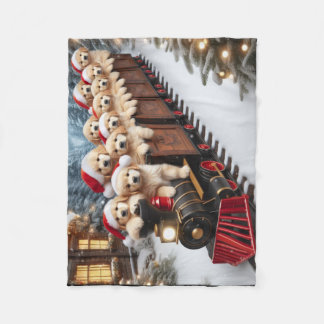 Kleinkinder Weihnachtsblanket Fleecedecke