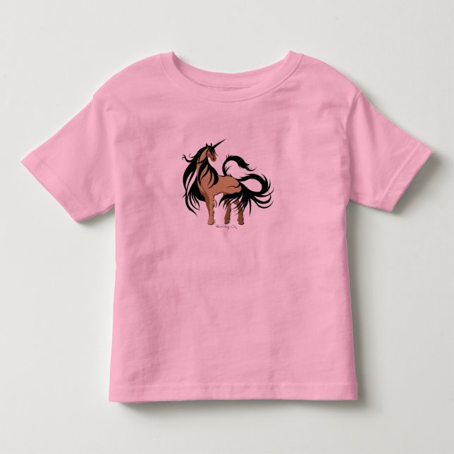 Kleinkindunicorn-Shirt Kleinkind T-shirt (Vorderseite)