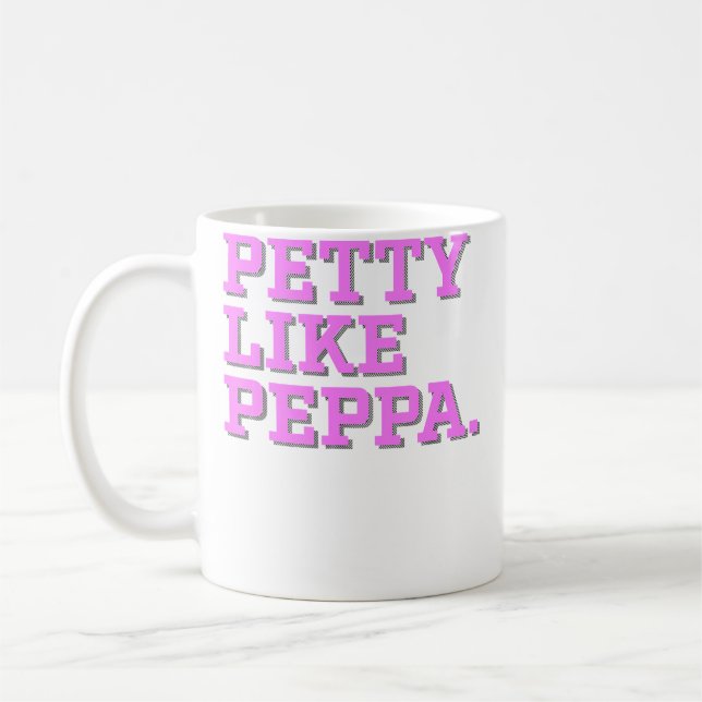 Kleinlich wie Pfeffer Kaffeetasse (Links)