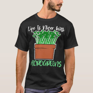Kleinstbauernhof gesunde Mikrogrün T-Shirt