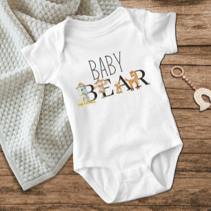 Kleintiere Kinderzimmer Baby Bear Strampler