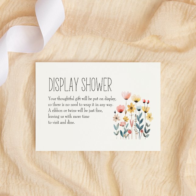 Kleintiere mit Kinderzimmer Baby Display Dusche No Mitteilungskarte (Von Creator hochgeladen)