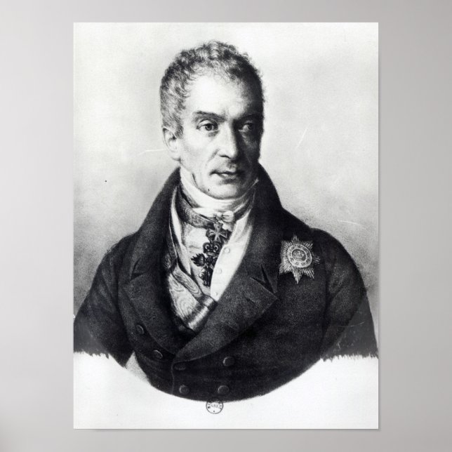 Klemens Wenzel Nepomuk Lothar Poster (Vorne)