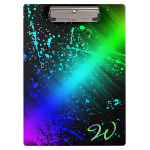 Klemmbrett der Farbexplosions-1