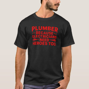 Klempner für Damen-Dampfmaschinen T-Shirt