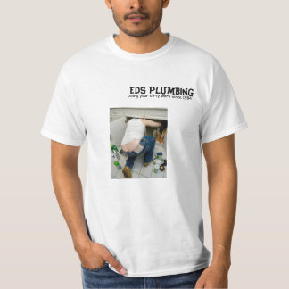 Klempner knacken, EDS-Klempnerarbeit und tun Ihr T-Shirt