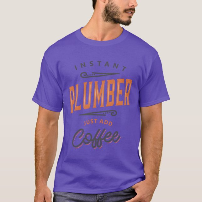 Klempner Lustiger Berufstitel Beruf lustig T-Shirt (Vorderseite)