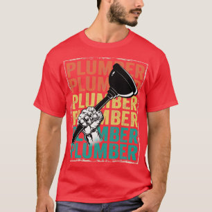 Klempner-Rückbank T-Shirt