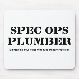 Klempner Spezifikt. Ops Mousepad