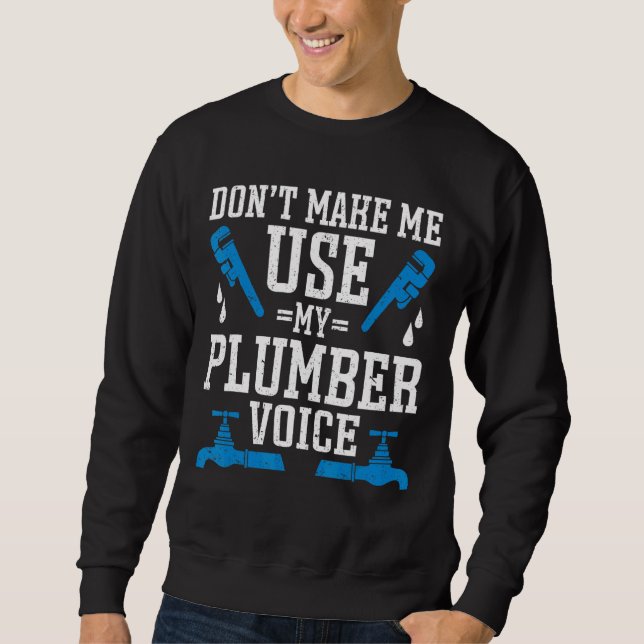 Klempner Sweatshirt (Vorderseite)