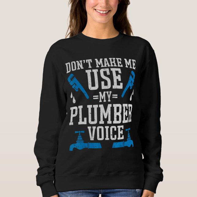 Klempner Sweatshirt (Vorderseite)
