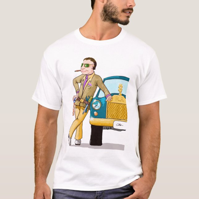 Klempner-T - Shirt (Vorderseite)