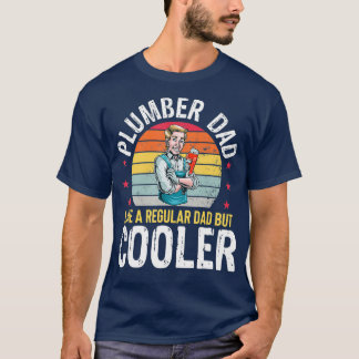 Klempner-Vater aber Cooler lustiger Plumpenvater T-Shirt