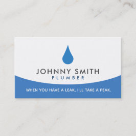 Klempner-Visitenkarten Visitenkarte