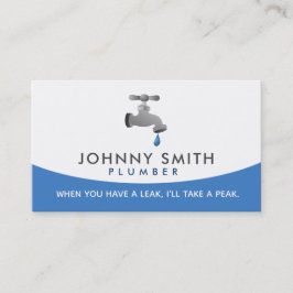 Klempner-Visitenkarten Visitenkarte