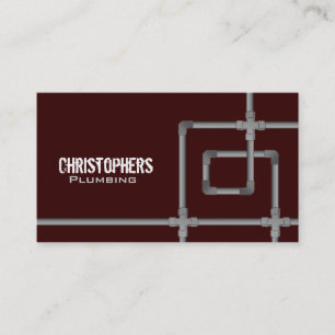 Klempner-Visitenkarten Visitenkarte