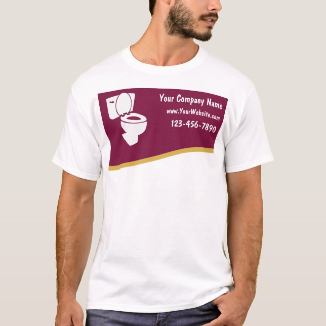 Klempnerarbeit-T-Shirts T-Shirt (Vorderseite)