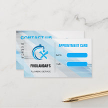 Klempnerdienst Blue Water Drop Logo Installateur
