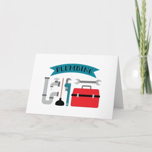 Klempnerei Karte (Vorderseite)