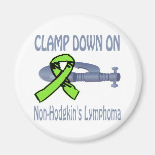 Klempnerin auf Non-Hodgkin-Lymphom-Magnet Magnet