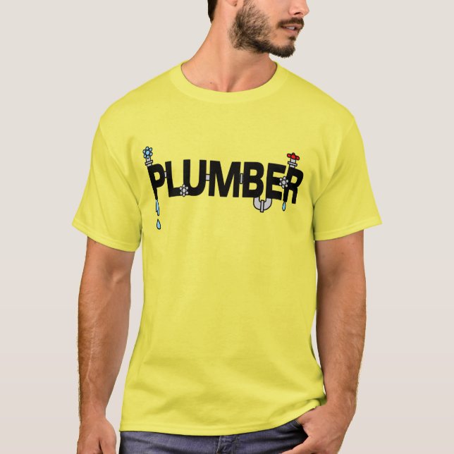Klempnerpfeifen T-Shirt (Vorderseite)