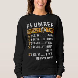 Klempnerstündlicher Klempnerschlauch-Handyman 1 Sweatshirt