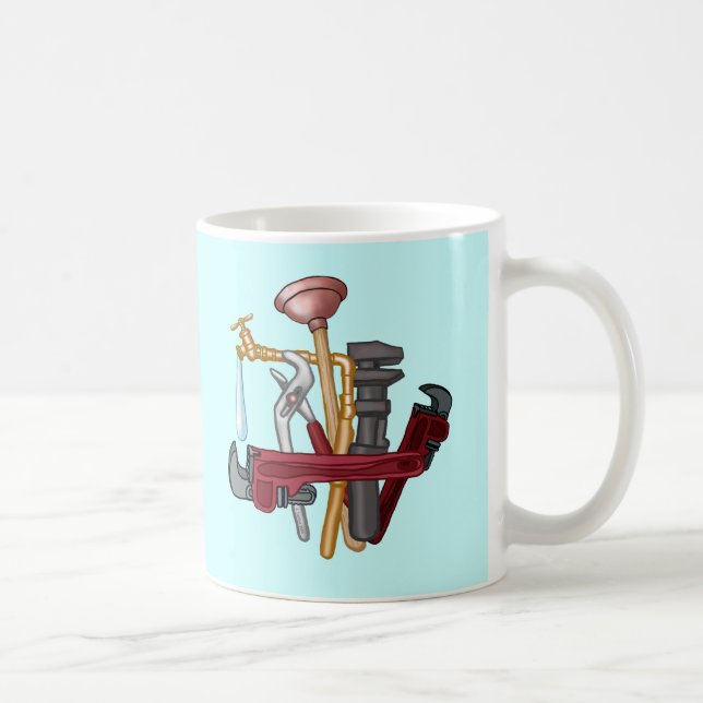 Klempnerwerkzeuge Kaffeetasse (Rechts)